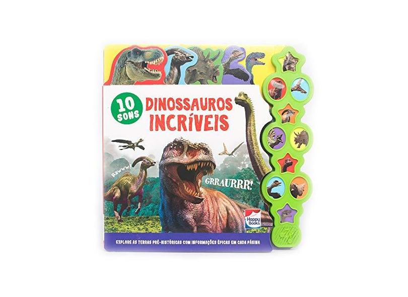 Supersons com abas: Dinossauros incríveis - Igloo Books Ltd - 9788595033771