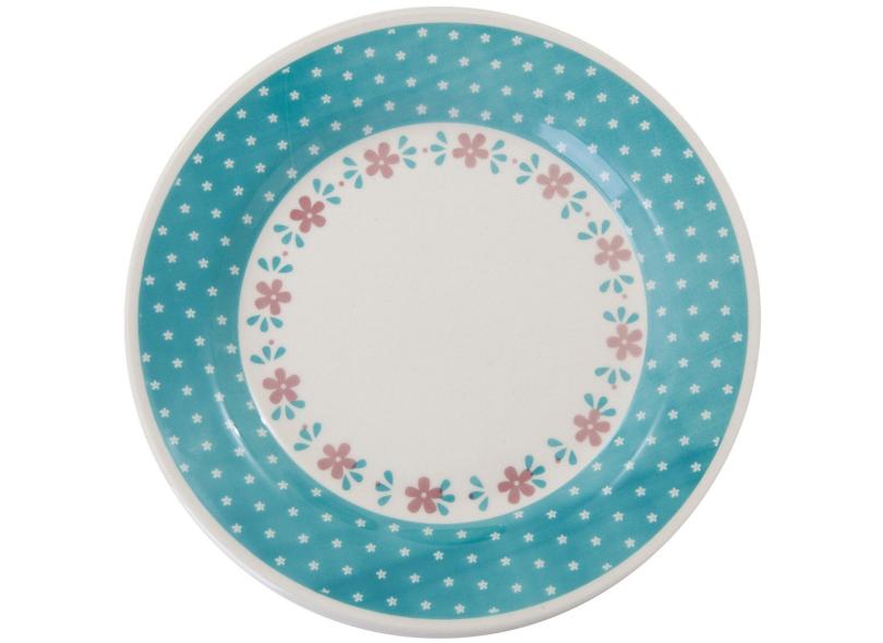 Aparelho de Jantar Redondo de Cerâmica 20 peças - Donna AE27514510 Biona