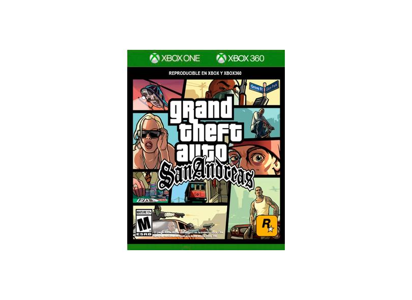 Jogo Grand Theft Auto: San Andreas Xbox One Rockstar