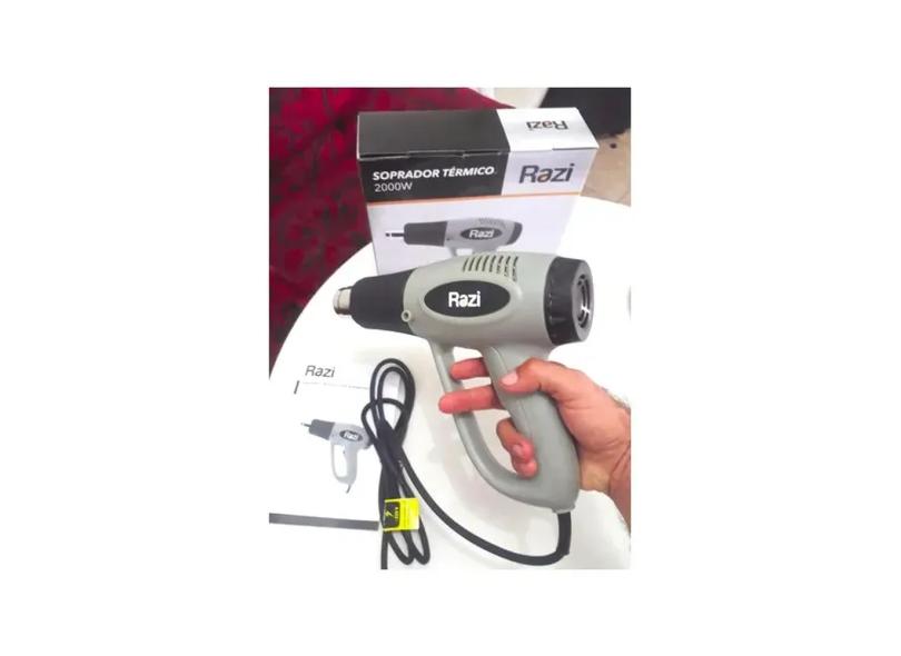 Soprador Térmico Ar Quente 1500/2000w 300 À 550°c Razi com o Melhor ...