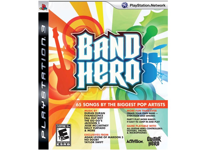 Jogo Band Hero Activision PS3
