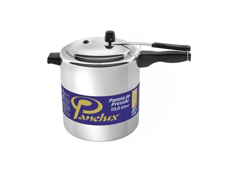 Panela De Pressão 10 Litros Polida Panelux - A Melhor