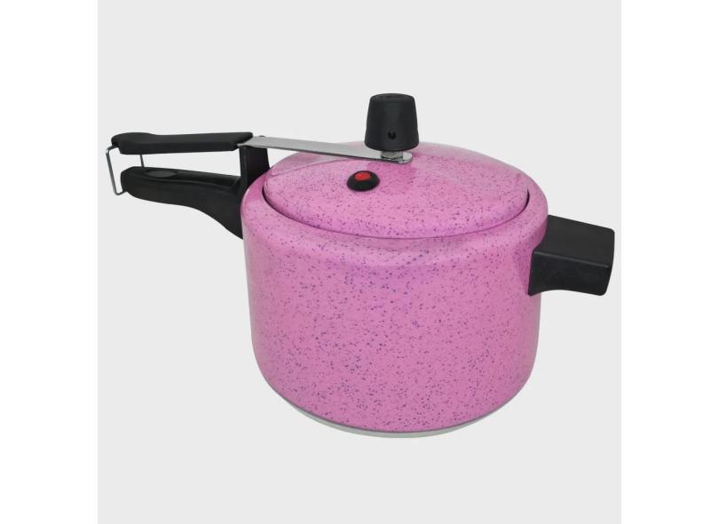 Panela de Pressão asj 2,5 Litros Polida Rosa