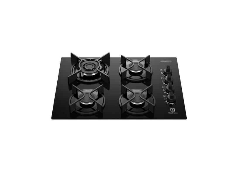Cooktop Electrolux Experience KE4GC 4 Bocas Acendimento Superautomático