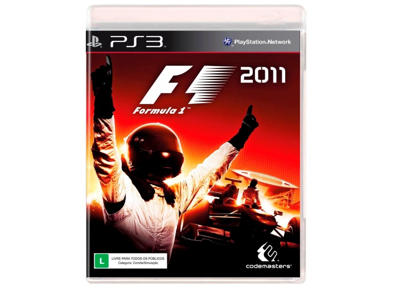 Jogo Formula 1 2011 Codemasters PS3
