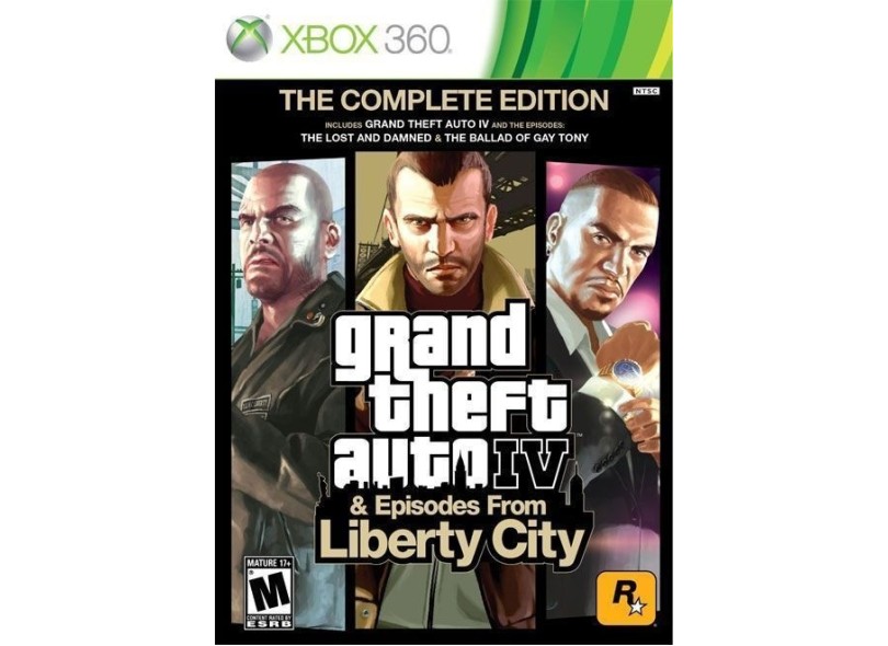 Jogo GTA IV Episodes From Liberty City Rockstar Xbox 360