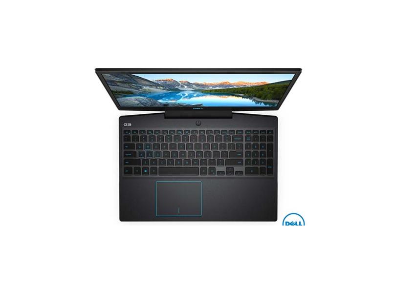 Notebook Gamer Dell G3 Intel Core i7 9750H 9ª Geração 8GB de RAM HD 1 TB SSD 128 GB 15,6" Full HD GeForce GTX 1660 Ti Windows 10 G3-3590-A30