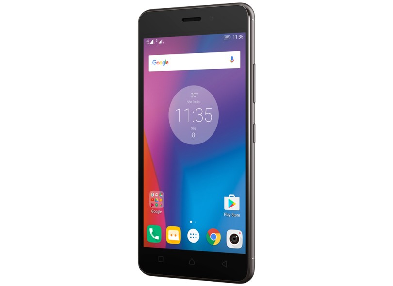 Smartphone Lenovo Vibe K6 32GB PA540051BR 2 Chips Android 6.0 (Marshmallow) 3G 4G Wi-Fi