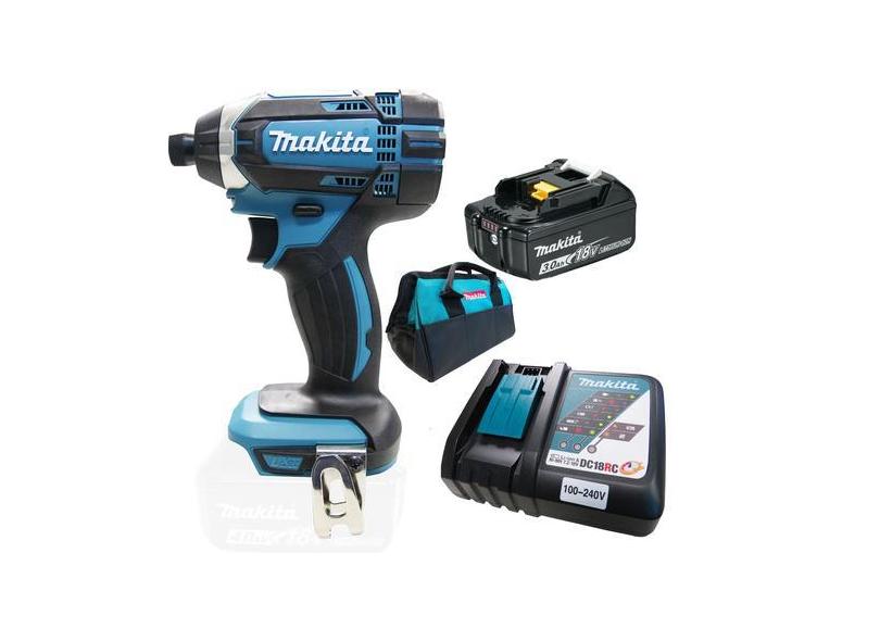 Parafusadeira Impacto 18v Makita Dtd152 Bateria 3ah E Bolsa
