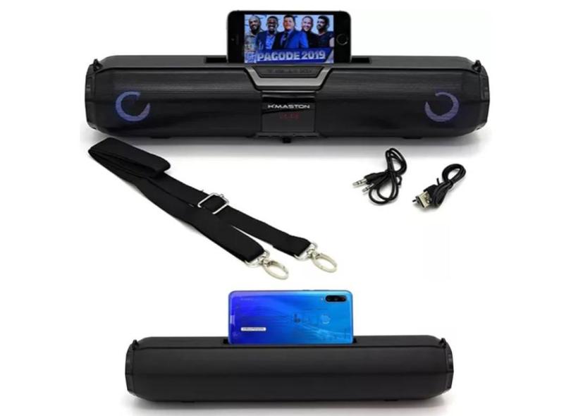 Caixa De Som Sem Fio Bluetooth Hmaston Som De Qualidade
