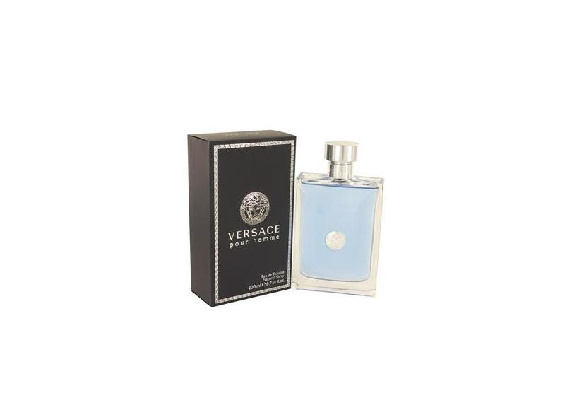 Perfume/Col. Masc. Pour Homme Versace 200 ML Eau De Toilette em ...