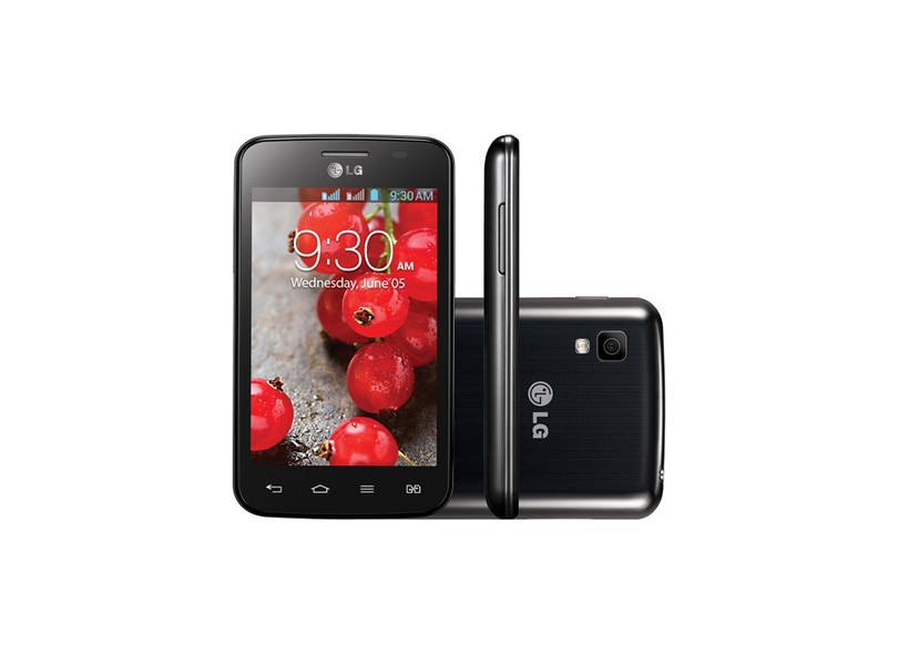 Smartphone LG L4 II E467 Câmera Desbloqueado 2 Chips 4 GB Android 4.1 Wi-Fi