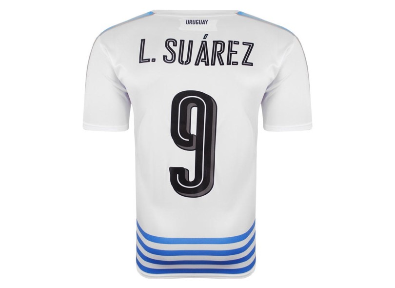 Camisa Torcedor Uruguai II 2016 com Número Puma