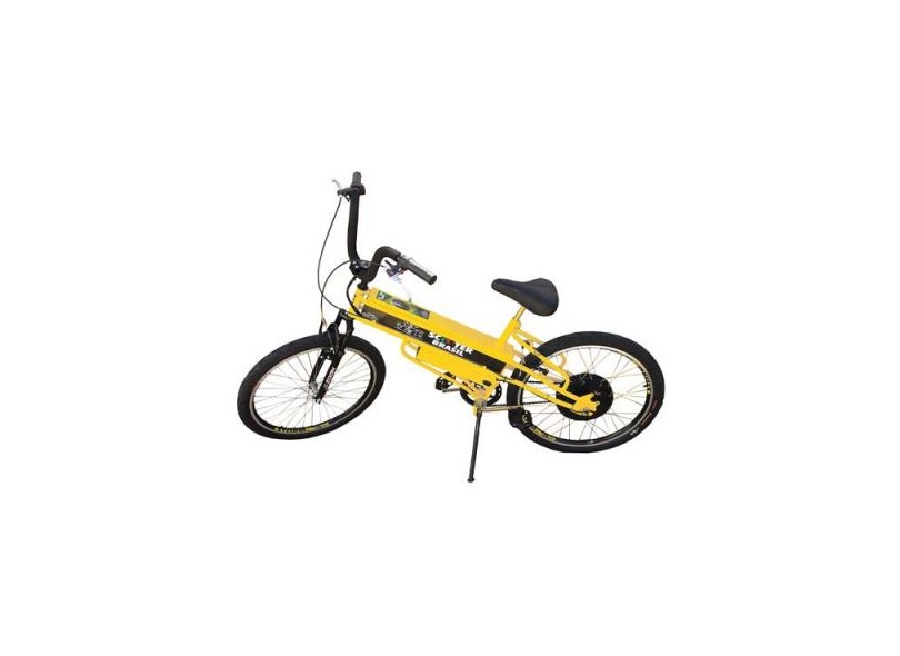 Bicicleta Elétrica Scooter Brasil 800W Aro 26 Garfo Fixo Com