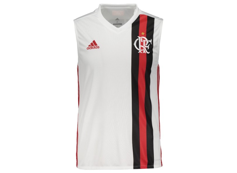 Camisa Torcedor Regata Flamengo II 2017/18 Sem Número Adidas