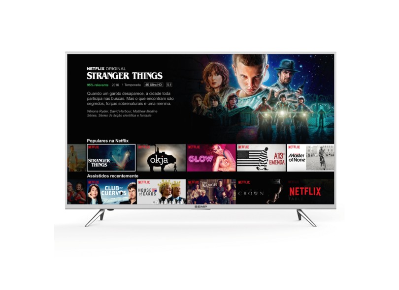 Smart TV TV LED 49 " TCL 4K Netflix 49K1US 3 HDMI