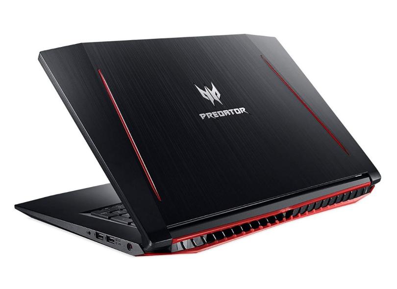 Notebook Acer Predator Intel Core i7 7700HQ 7ª Geração 16 GB de RAM 2048 GB 512.0 GB 17.3 " GeForce GTX 1060 Windows 10 PH317-51-70KH