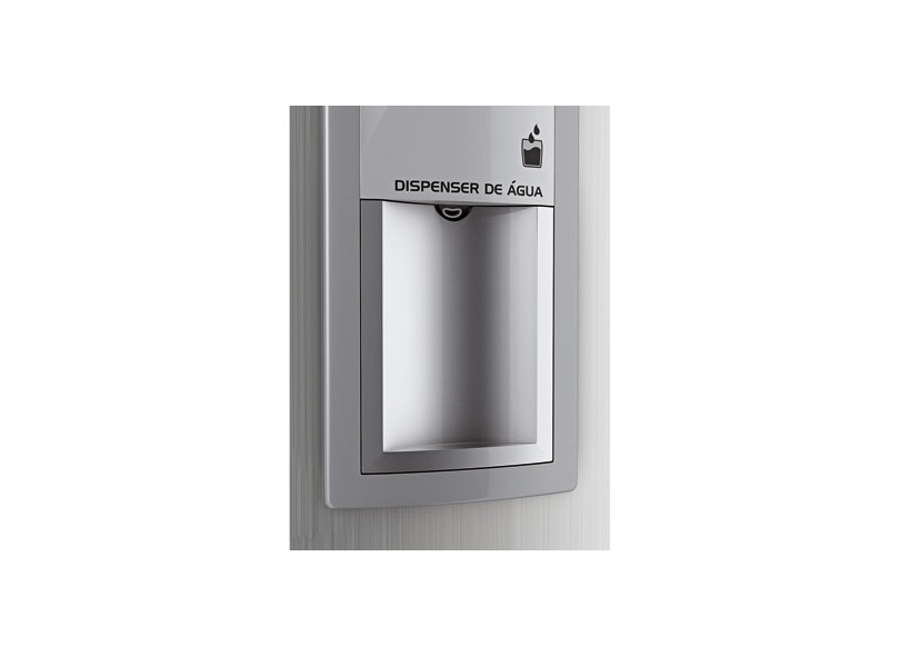 Geladeira Continental Frost Free Duplex 445 Litros Dispenser de Água Externo Inox RFCT515EWA1IN