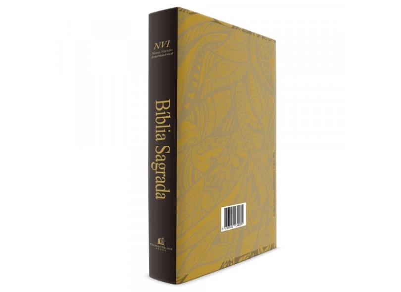 Bíblia Leão Dourado - Capa Dura Luxo - NVI