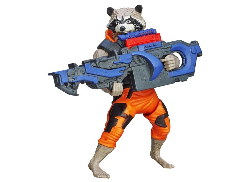 Boneco Rocket Raccoon Guardiões da Galáxia A7914/A7912 - Hasbro