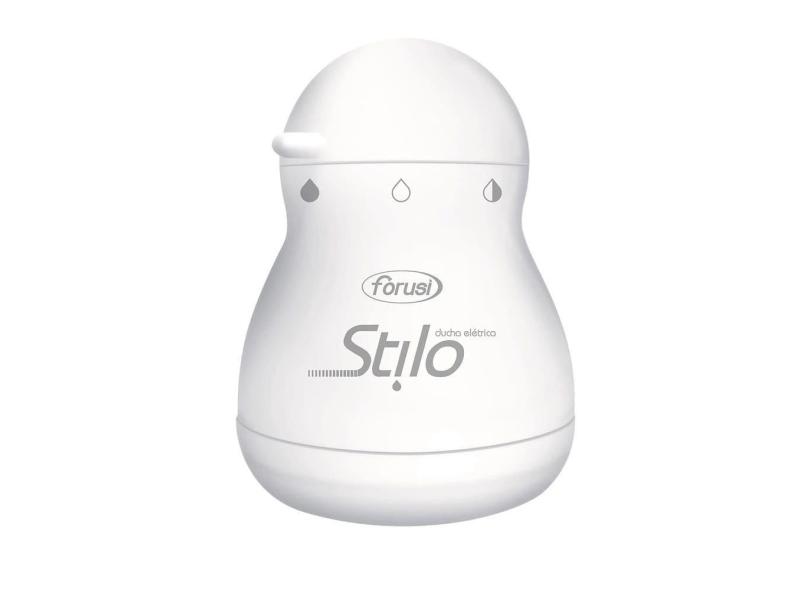 Ducha Elétrica Forusi Stilo 3 Temperaturas Branca - 4400W 220V