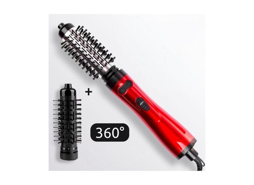 Escova Rotativa 2 Em 1 Secadora Top Modela Cabelo Perfeito - HIGA