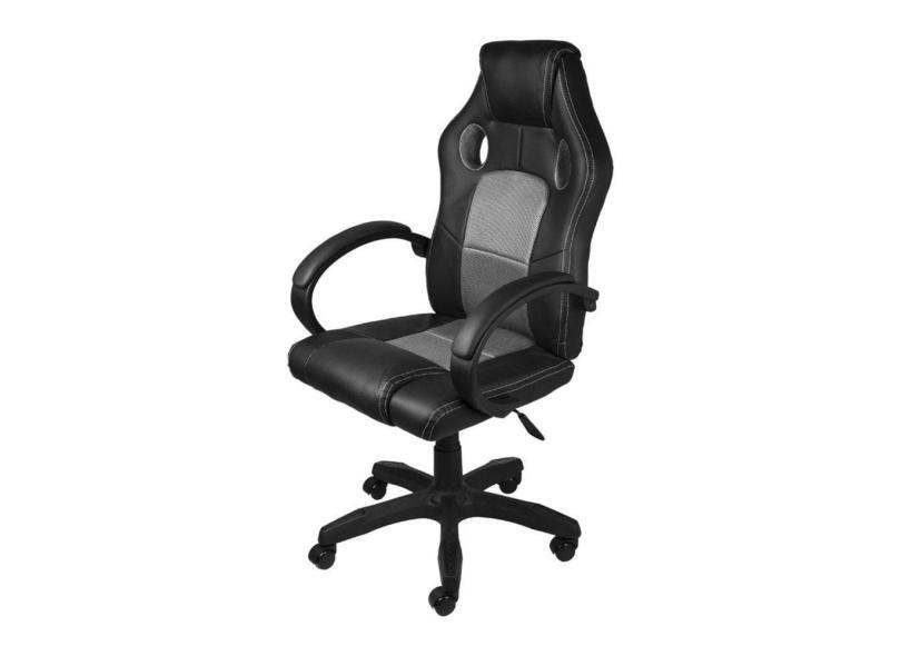 Cadeira Gamer com Relax e Braço Estofado Raptor 3316 Or Design Preto