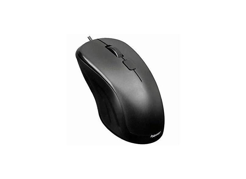 Mouse Óptico com Fio Polaroid PMW-211PRO 1000dpi/USB/3 botões/preto