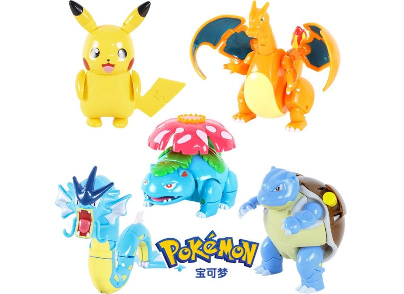 Brinquedo Pokemon Figura Pikachu em Promoção é no Buscapé