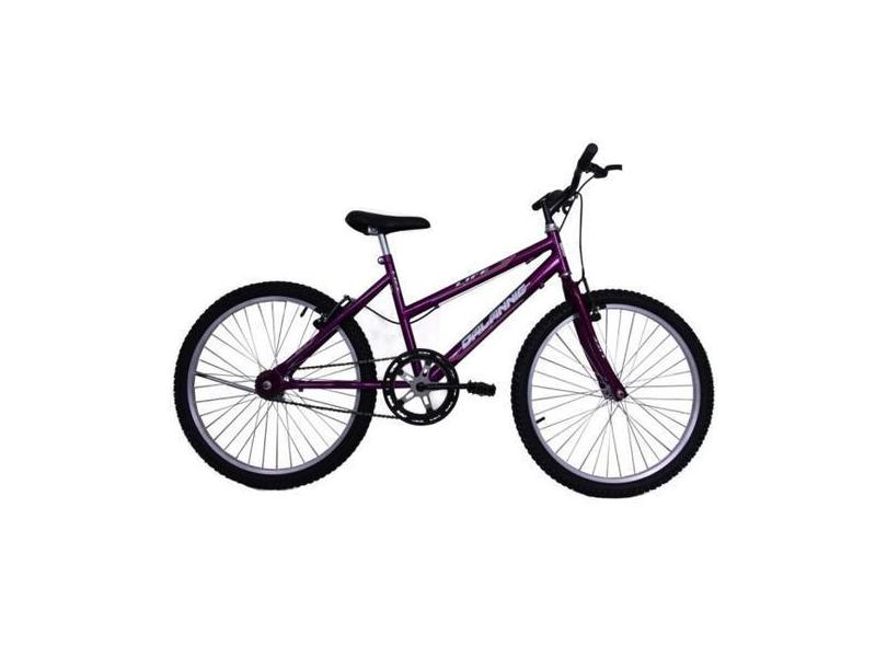 Bicicleta Feminina Aro 26 Life Cor Violeta - Dalannio Bike