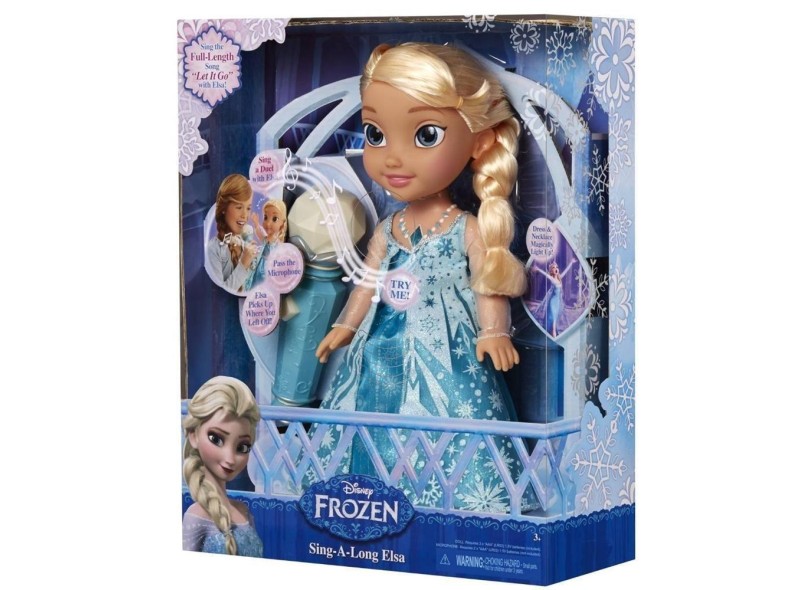 Boneca Frozen Elsa Karaokê 1142 Sunny