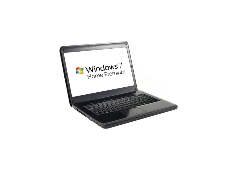 Notebook Positivo LED 14" 3D Sim 4GB HD 500GB Intel Core i5 2410M Windows 7 Home Premium 7715