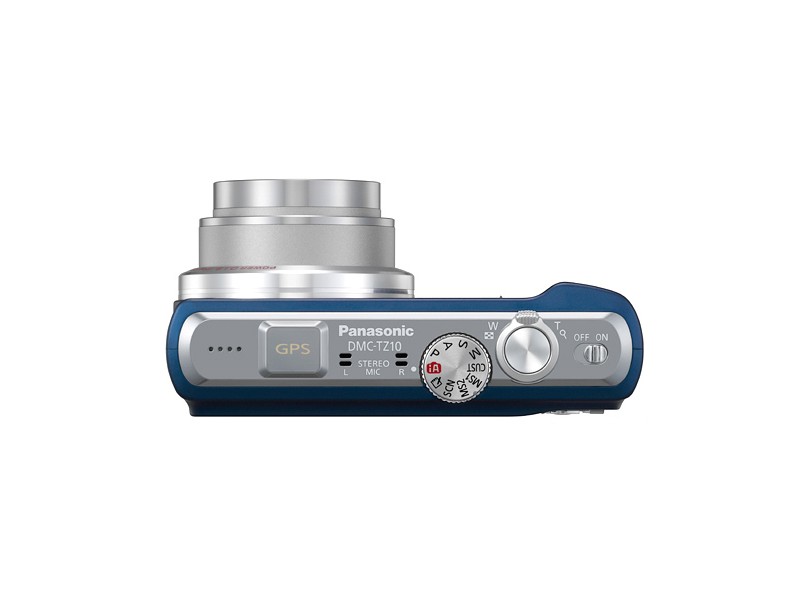 Câmera Digital Panasonic Lumix 12,1 MP Full HD DMC-TZ10 com o
