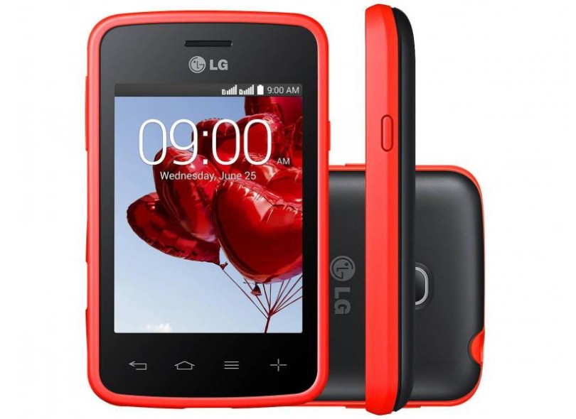 Smartphone LG L30 D125 2 Chips 4GB Android 4.4 (Kit Kat) Wi-Fi 3G