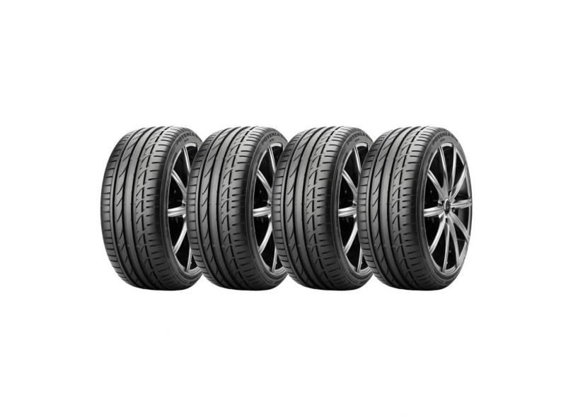 Kit 4 Pneus Bridgestone Aro 17 205/50R17 Potenza S001 Run Flat 89Y