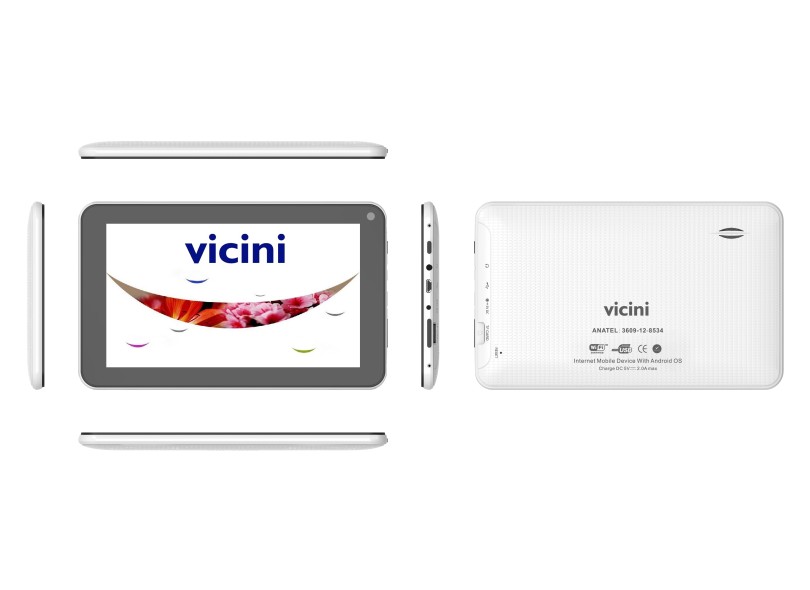 Tablet Vicini 4 GB LCD 7" Android 4.0 (Ice Cream Sandwich) VC-7