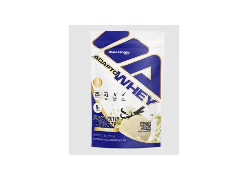 Adaptogen Adapto Whey Saco De Creme De Baunilha 2240 G