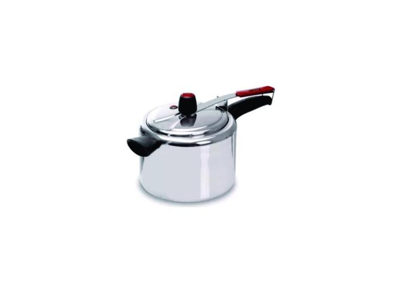 Panela De Pressão Polida De 4,5 Litros - Aluminio Sao Jorge