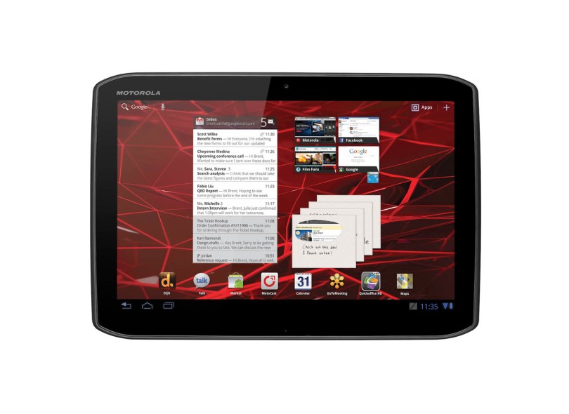 Tablet Motorola Xoom 2 32 GB Media Edition MZ608 3G Wi-Fi