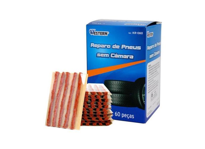 120 Remendo Reparo Macarrão de Pneu Sem Câmara - Western