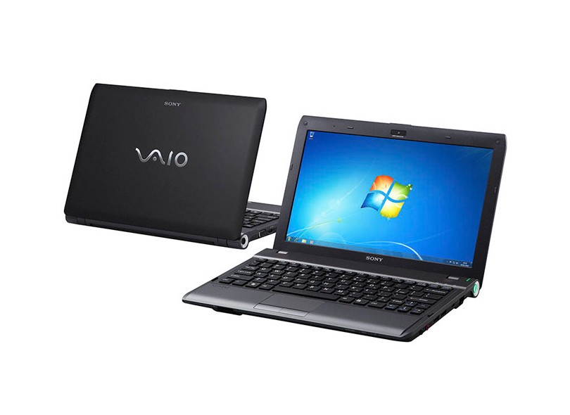 Notebook Sony Vaio VPC-YB35AB 2GB HD 500GB AMD Dual Core E-450 Windows 7 Starter
