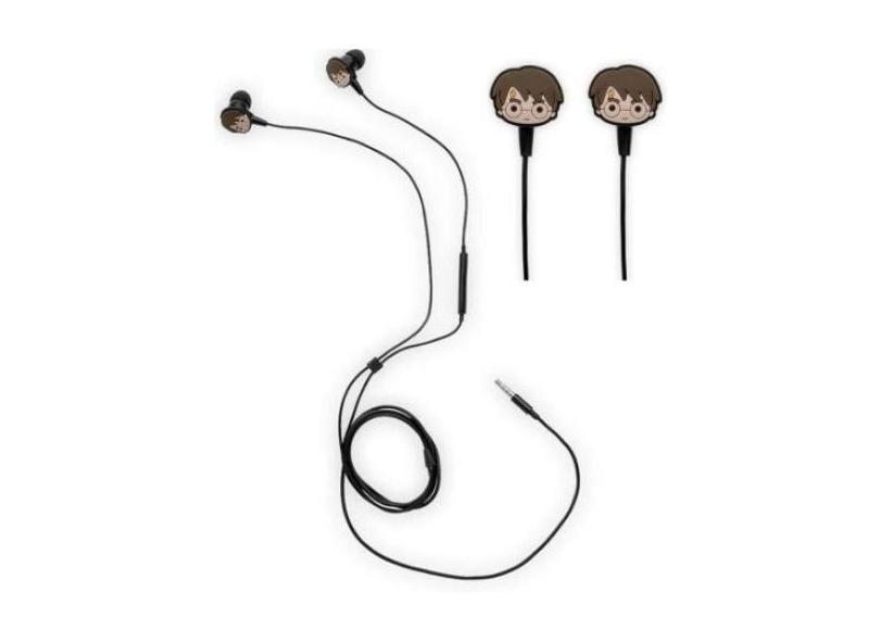 Fone de ouvido harry potter intra auricular com fio e microfone letron