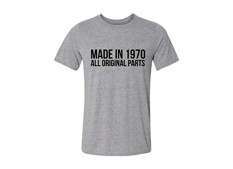 'Made In 1970' All Original Parts Hoodie – Funny 70th Birthday Gift For Men Or Women
