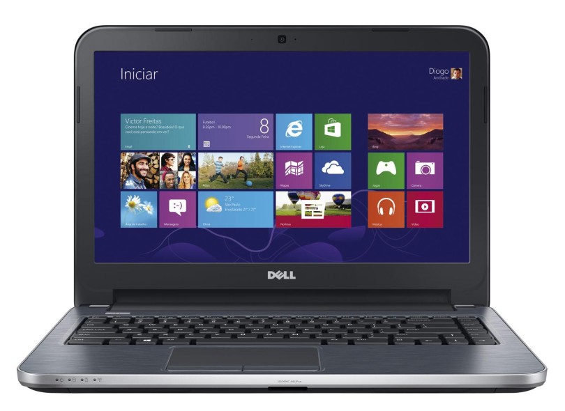 Notebook Dell Inspiron Intel Core i5 4200U 6 GB de RAM HD 1 TB LED 14 "Touchscreen  Windows 8 Inspiron 14R