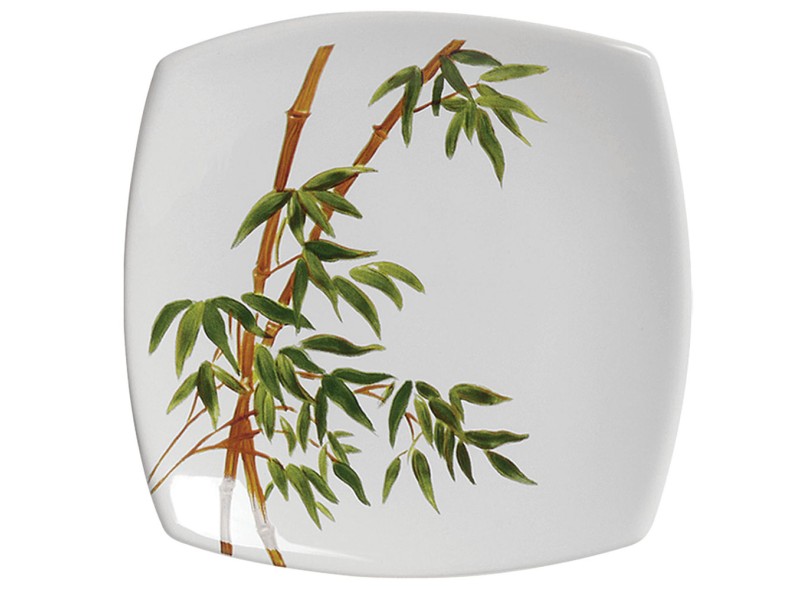 Aparelho de Jantar Faiança 42 peças - Porto Brasil Bambu