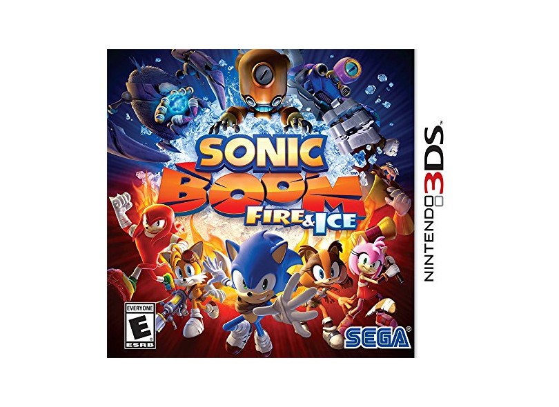 Jogo Sonic Boom: Fire & Ice Sega Nintendo 3DS