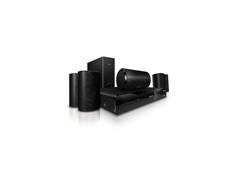Home Theater Philips 3D 5.1 Canais 1 HDMI HTS3560/78 com o Melhor Preço