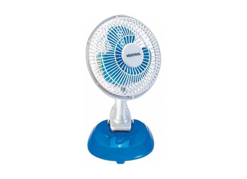 Ventilador Mesa E Garra Ventisol Branco 20cm 220V.