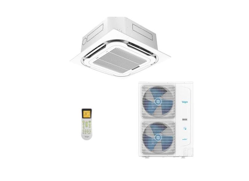 Ar-Condicionado Split Cassete 4 Vias Inverter Plus R-32 Elgin 58.000 BTUs Só Frio 220V Monofásico