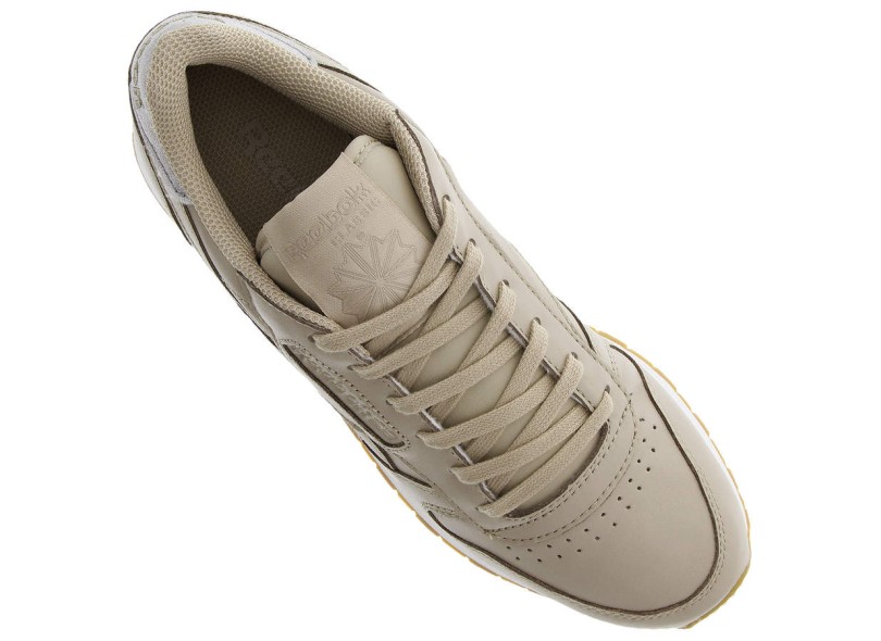 Tênis Reebok Feminino Casual CL Leather Met Diamond